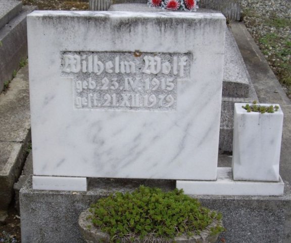 Wolf Wilhelm 1915-1979 Grabstein